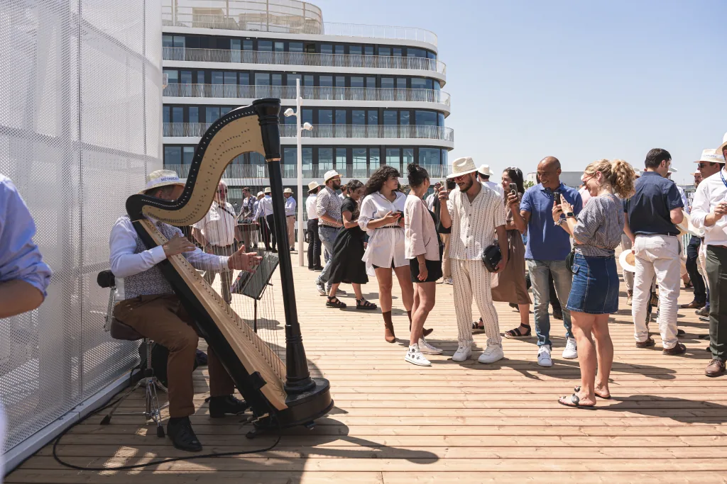 Espace rooftop du POD Angers